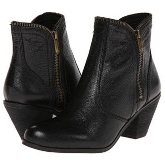 Sam Edelman Shoes - Sam Edelman Linden Bootie Zipper Black Size 9